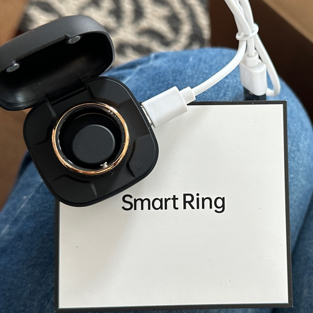 Gold Smart Ring